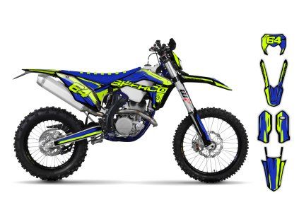 graphics kit sherco se sef 17 19 fluo artlex st bike