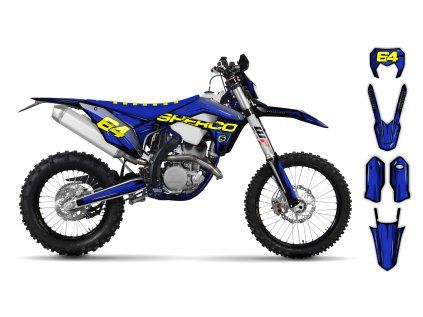 graphics kit sherco se sef 17 19 artlex r6 bike