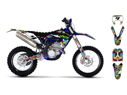 graphics kit sherco se sef 13 16 h2 st bike