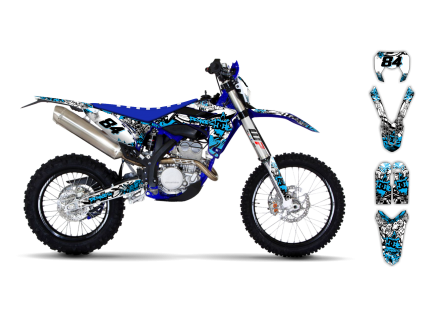 graphics kit sherco se sef 13 16 attack st bike