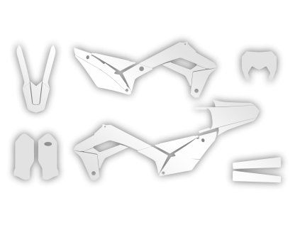 graphics kit sherco se 17 23 transparent kit draft