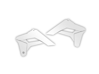 graphics kit sherco se 17 23 transparent shroud protection kit draft