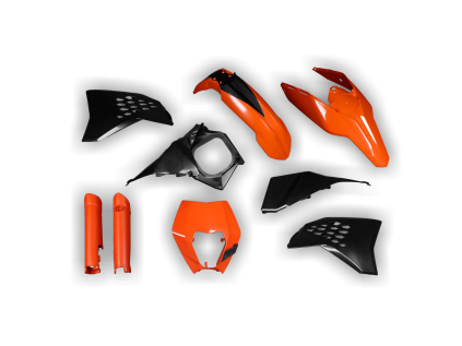 4164 4164 plastics kit ktm exc excf 2008 2010 2011 oem 1 airbox 4d2m