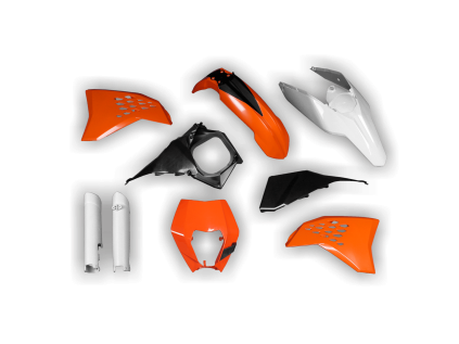 4167 plastics kit ktm exc excf 2008 2010 2011 oem 2 airbox 4d2m