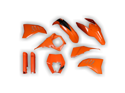 4176 plastics kit ktm exc excf 2008 2010 2011 orange airbox 4d2m