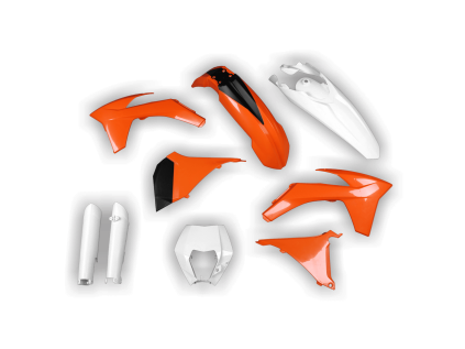 4203 plastics kit ktm exc excf 2012 2013 oem 1 no airbox xb8w