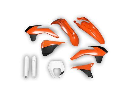 4230 plastics kit ktm exc excf 2014 2015 oem 1 no airbox jy9x