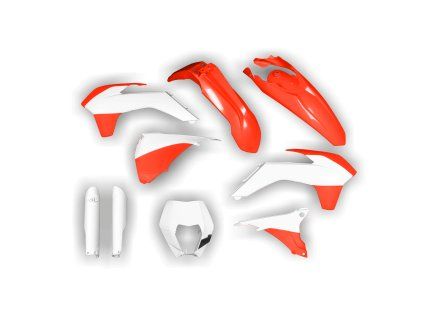 4254 plastics kit ktm exc excf 2016 fluo orange no airbox d7pj