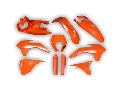 4260 plastics kit ktm exc excf 2016 full orange a d7pj