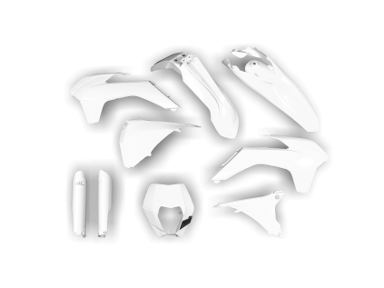 4278 plastics kit ktm exc excf 2016 white 2 d7pj