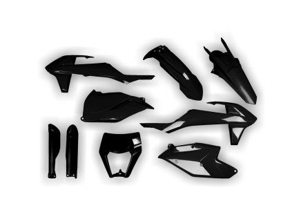 4281 plastics kit ktm exc excf 2017 2018 2019 black 59mb