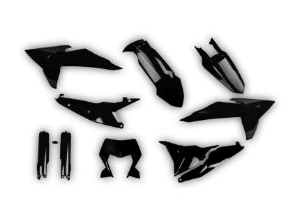 4431 plastics kit ktm exc excf 2026 black blxb