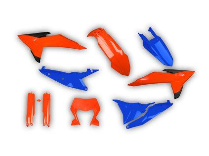 4440 4440 plastics kit ktm exc excf 2026 orange blue blxb