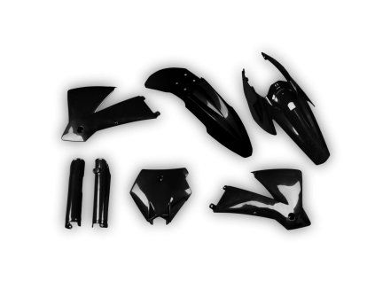 4497 plastics kit ktm smr 450 2004 black p32g