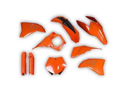 4509 plastics kit ktm smr 450 2008 2009 2010 2011 orange a6g8