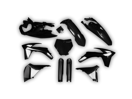 4593 plastics kit ktm sx 2011 2012 black restyle a x6xz