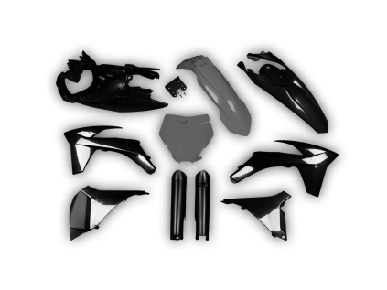 4602 plastics kit ktm sx 2011 2012 nardo black restyle a x6xz