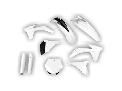 4626 plastics kit ktm sx 2011 2012 white x6xz