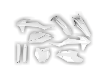 4755 plastics kit ktm sx 85 2018 2019 2020 2021 2022 2023 2024 white fbdr