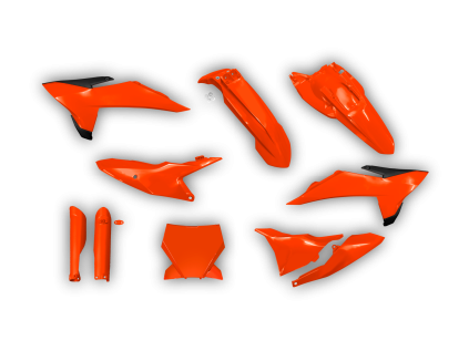 4761 4761 plastics kit ktm sx 85 2025 2026 orange v2ja