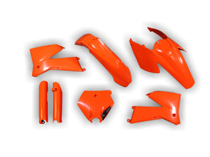 4779 plastics kit ktm sx sxf 2005 2006 orange mvtq