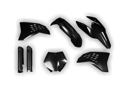 4782 plastics kit ktm sx sxf 2007 2008 2009 2010 black 6rqr