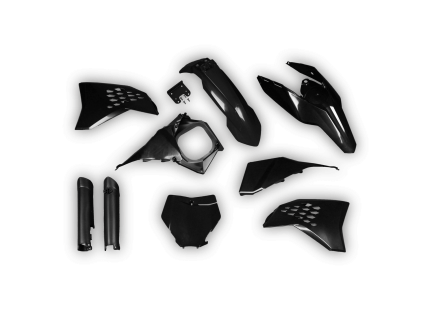 4791 plastics kit ktm sx sxf 2007 2008 2009 2010 black restyle a 6rqr