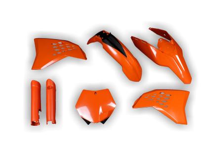 4812 plastics kit ktm sx sxf 2007 2008 2009 2010 orange 6rqr