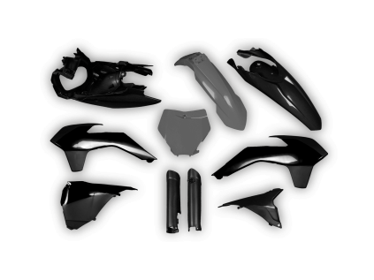 4842 plastics kit ktm sx sxf 2013 2014 nardo black restyle a h4je