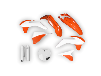 4854 plastics kit ktm sx sxf 2013 2014 oem 2 no airbox h4je