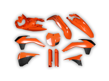 4857 4857 plastics kit ktm sx sxf 2013 2014 orange a h4je