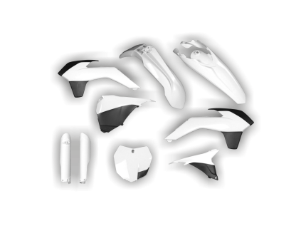 4905 4905 plastics kit ktm sx sxf 2015 white h4je