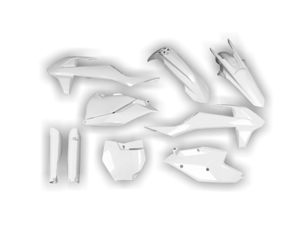 4938 plastics kit ktm sx sxf 2016 2017 2018 white e9wc