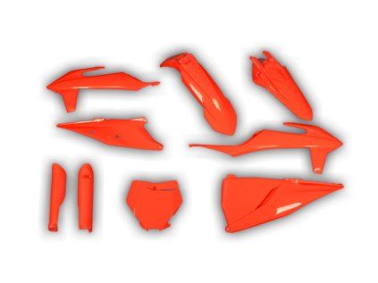 4953 plastics kit ktm sx sxf 2019 2020 2021 2022 fluo orange k8qy