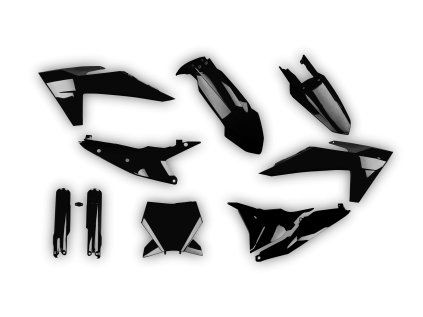 5001 plastics kit ktm sx sxf 2023 2024 black 4445