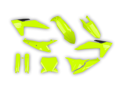 5004 plastics kit ktm sx sxf 2023 2024 fluo 4445