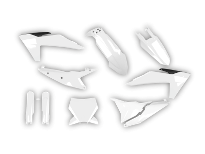 5028 plastics kit ktm sx sxf 2023 2024 white 4445