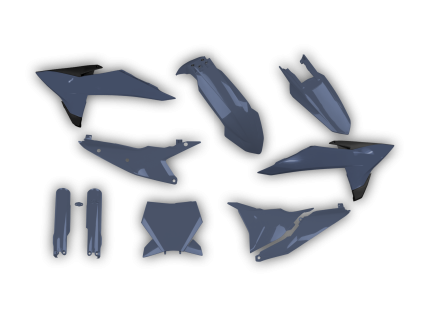 5046 plastics kit ktm sx sxf 2025 2026 quantum grey mbf2