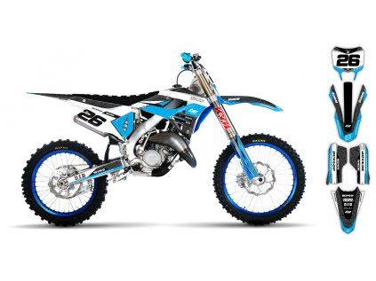graphics kit tm mx 2 stroke 22 23 viper st bike