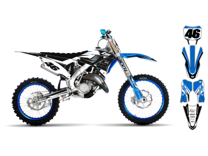 graphics kit tm mx 2 stroke 22 23 se1116 r1 bike