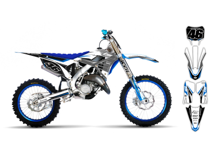 graphics kit tm mx 2 stroke 22 23 se1116 le bike