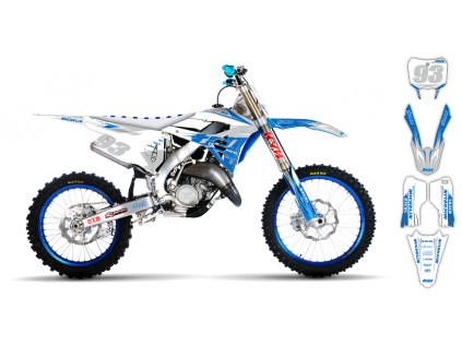 graphics kit tm mx 2 stroke 22 23 se1115 le bike