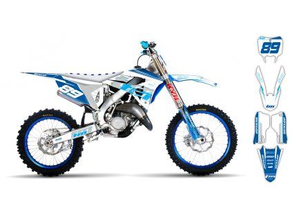 graphics kit tm mx 2 stroke 22 23 se1114 le bike
