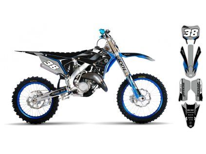 graphics kit tm mx 2 stroke 22 23 se1113 st bike
