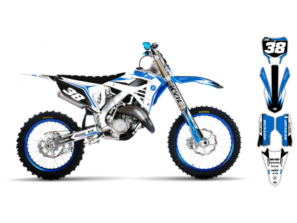 graphics kit tm mx 2 stroke 22 23 se1113 le bike