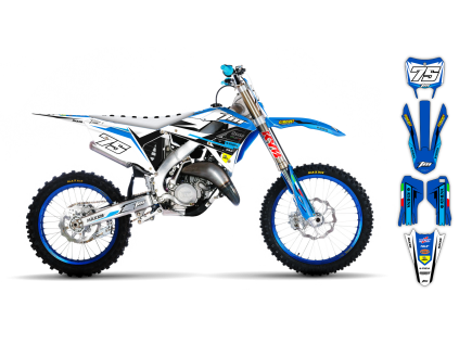 graphics kit tm mx 2 stroke 22 23 se1111 le bike