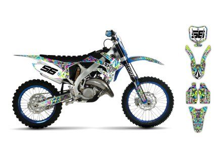 graphics kit tm mx 250 450 15 20 volcom le bike