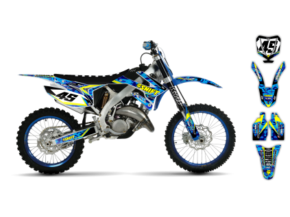 graphics kit tm mx 250 450 15 20 step up st bike