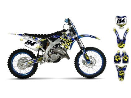 graphics kit tm mx 250 450 15 20 attack r1 bike