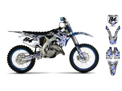 graphics kit tm mx 250 450 15 20 attack le bike